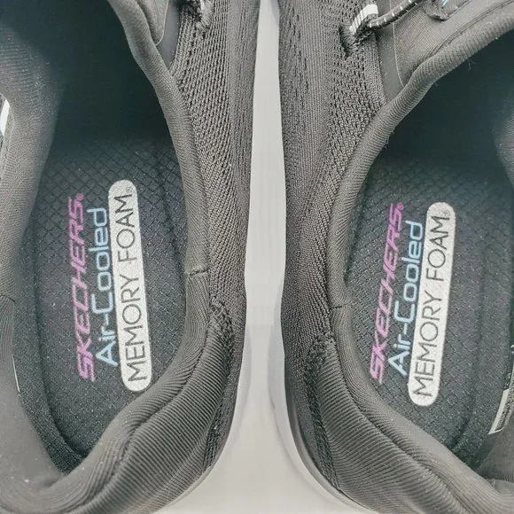 New Skechers Womens sz 10 Black Memory Foam - Picture 8 of 9